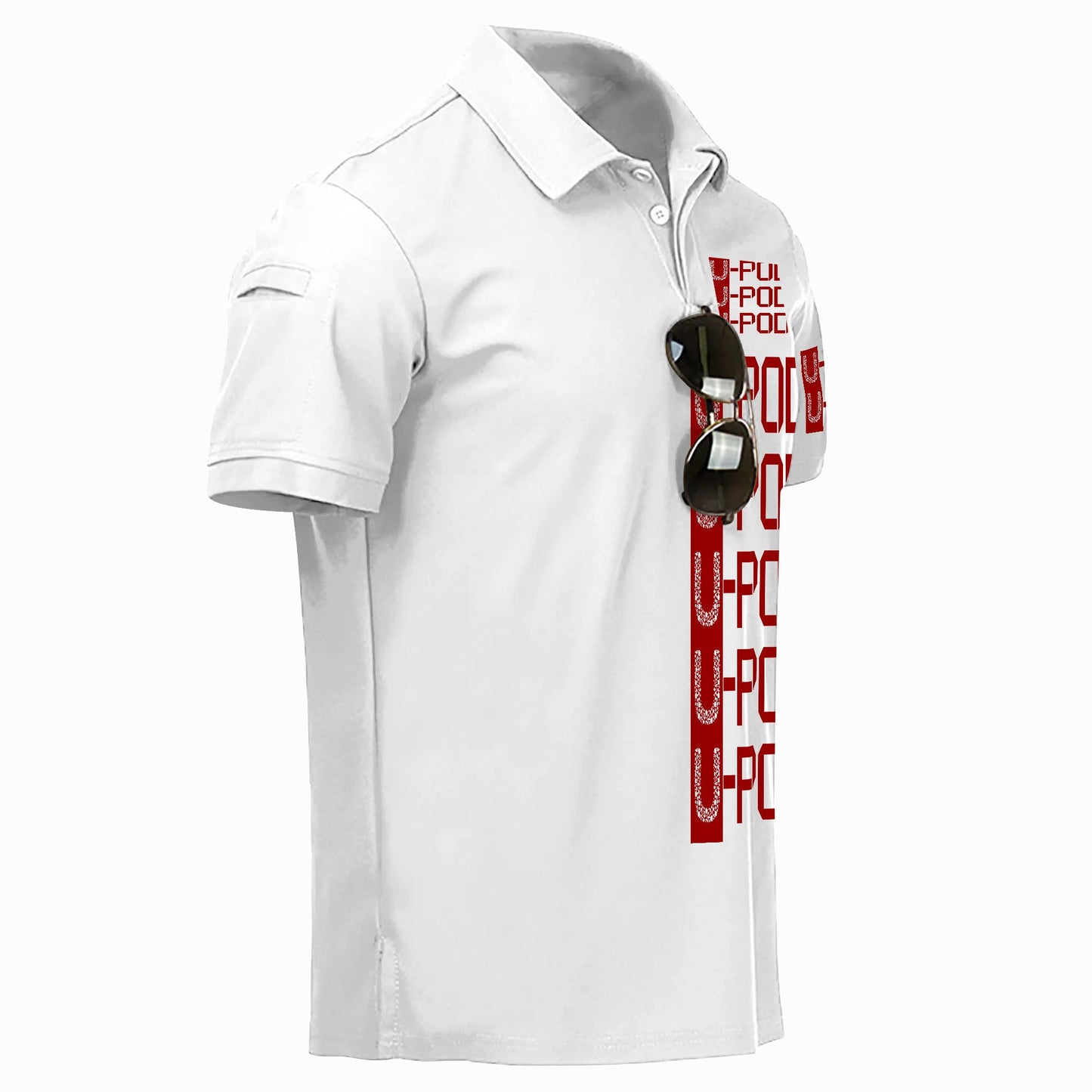 Image on Front Custom Polo Bulk Customized Heavy Cotton Polo Design Your Own Personalized Polo Wit Logo Text