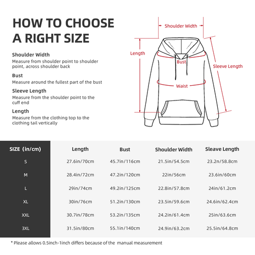 IMAGE ON FRONT Custom Unisex Hoodies With Your Own Design Text Picture, Personalized Sweater For Men/Women On Front