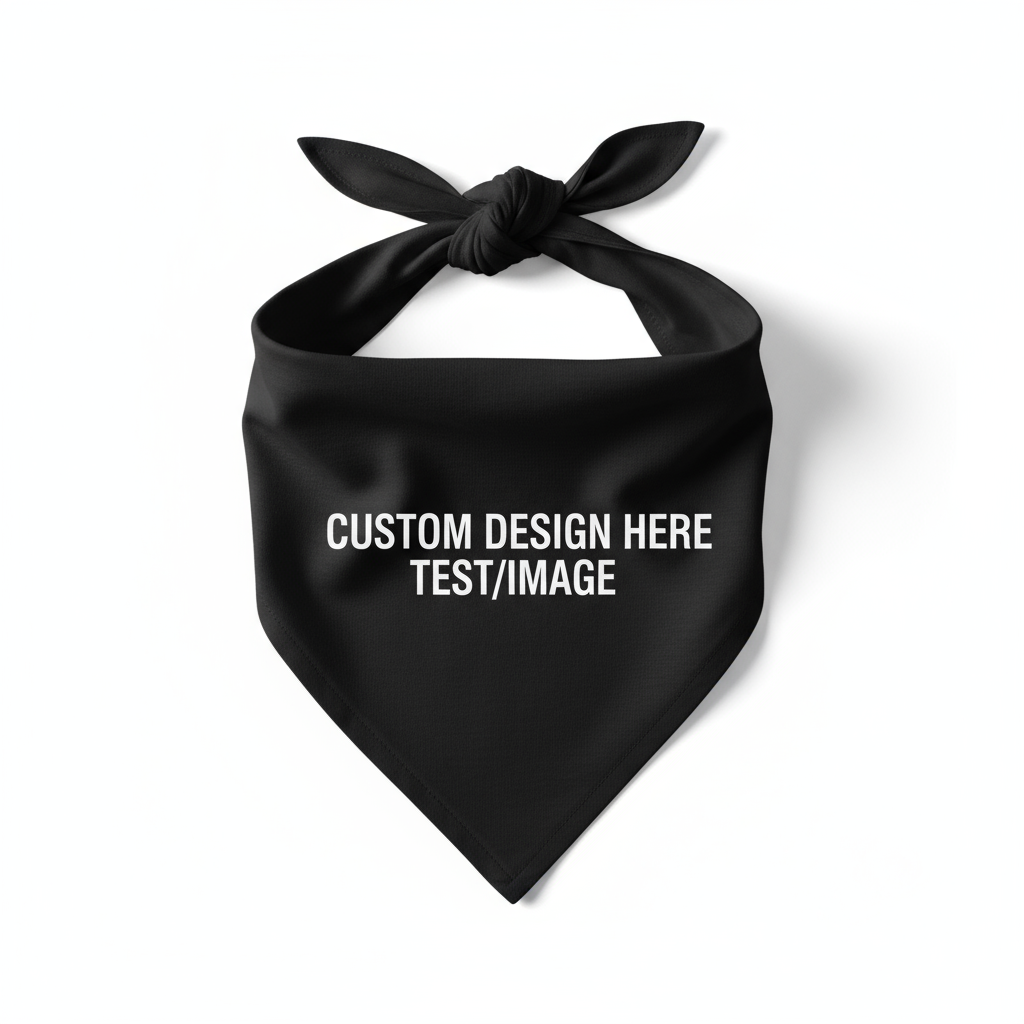 Custom Dog Bandana Bulk Personalized Dog Bandana Your Own Logo Text Custom Pet Scar