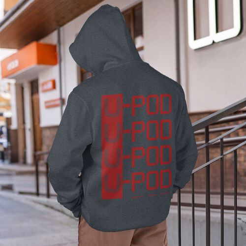 Custom Unisex Hoodies With Your Own Design Text Picture, Personalized Sweater For Men/Women IMAGE ON FRONT AND BACK
