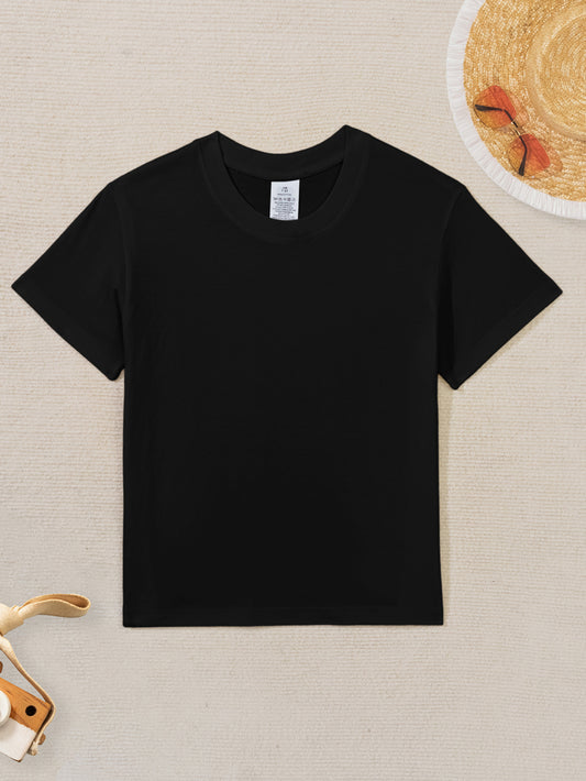 A Custom Personalized Cotton T Shirts for Boy Girl Children Customized DTF Print Custom Shirt Tshirt Upload Your Design