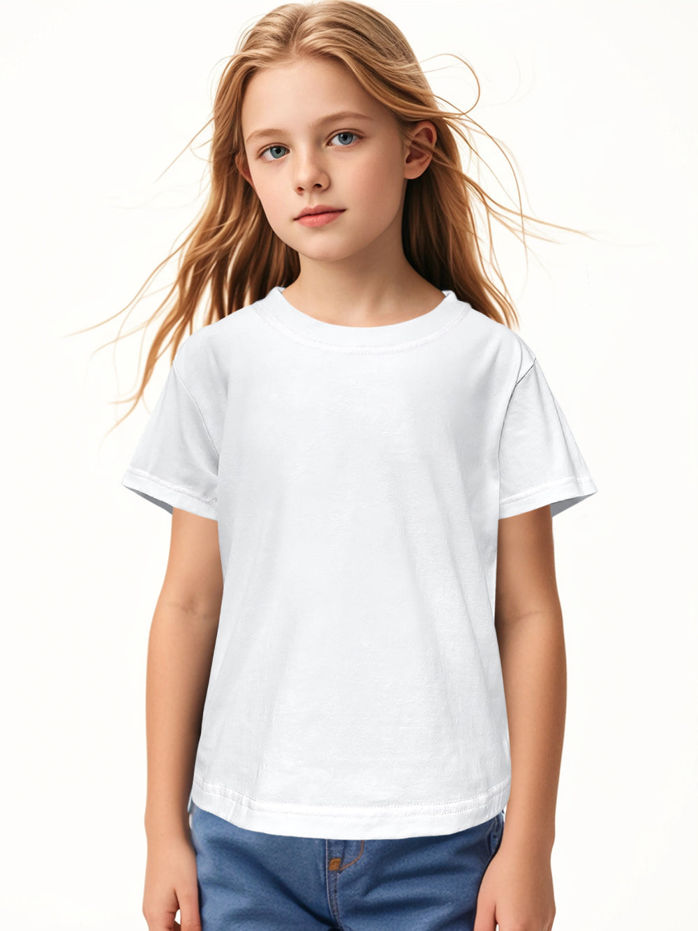 A Custom Personalized Cotton T Shirts for Boy Girl Children Customized DTF Print Custom Shirt Tshirt Upload Your Design