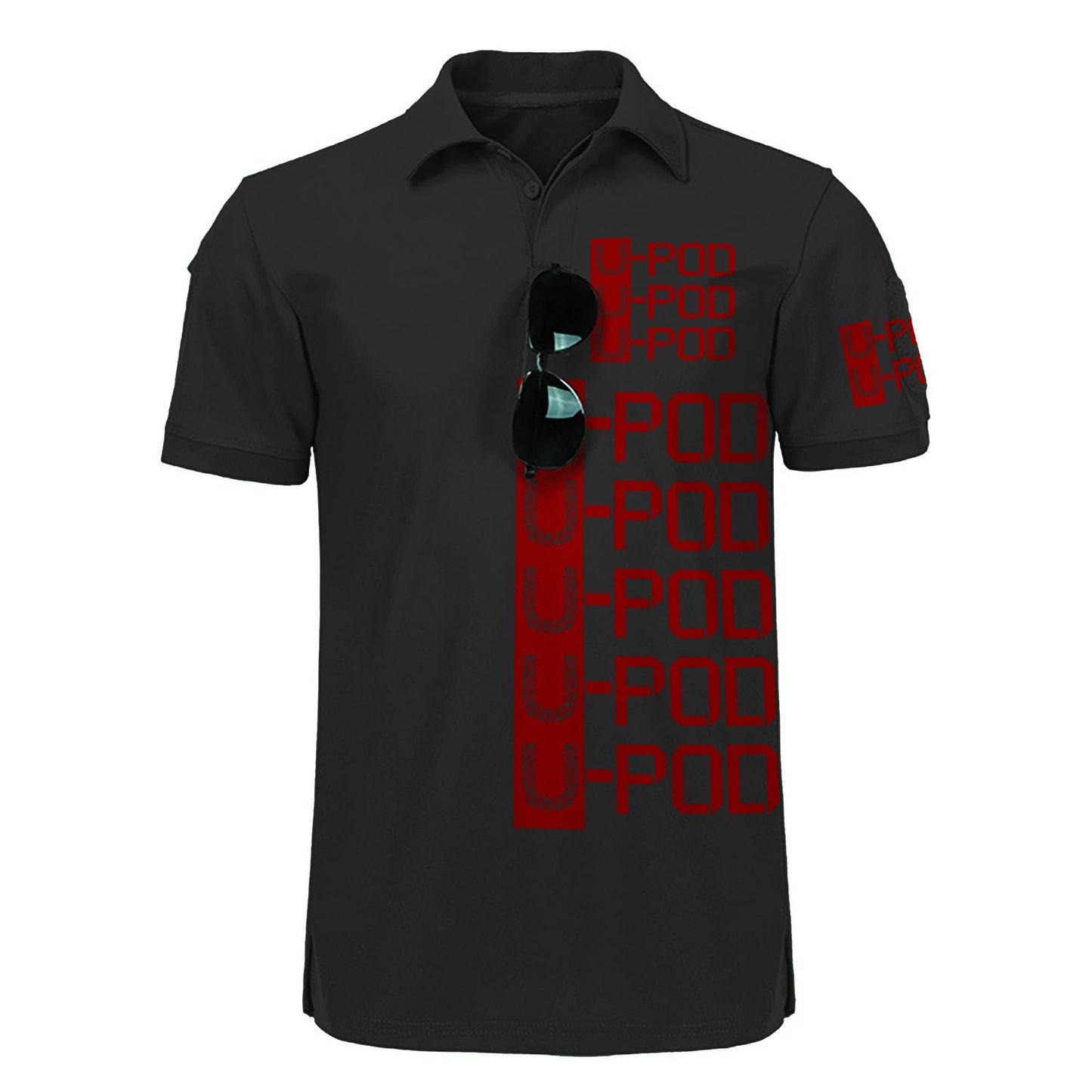 Image on Front and Back Custom Polo Bulk Customized Heavy Cotton Polo Design Your Own Personalized Polo Wit Logo Text