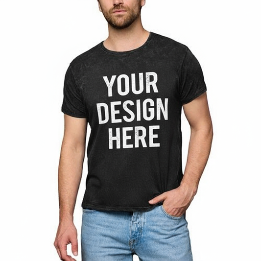 Image on Front Personalized Image/Text for Your Company/Wedding/Greetings with Digital Printing | Unisex Adult | Custom T-Shirt