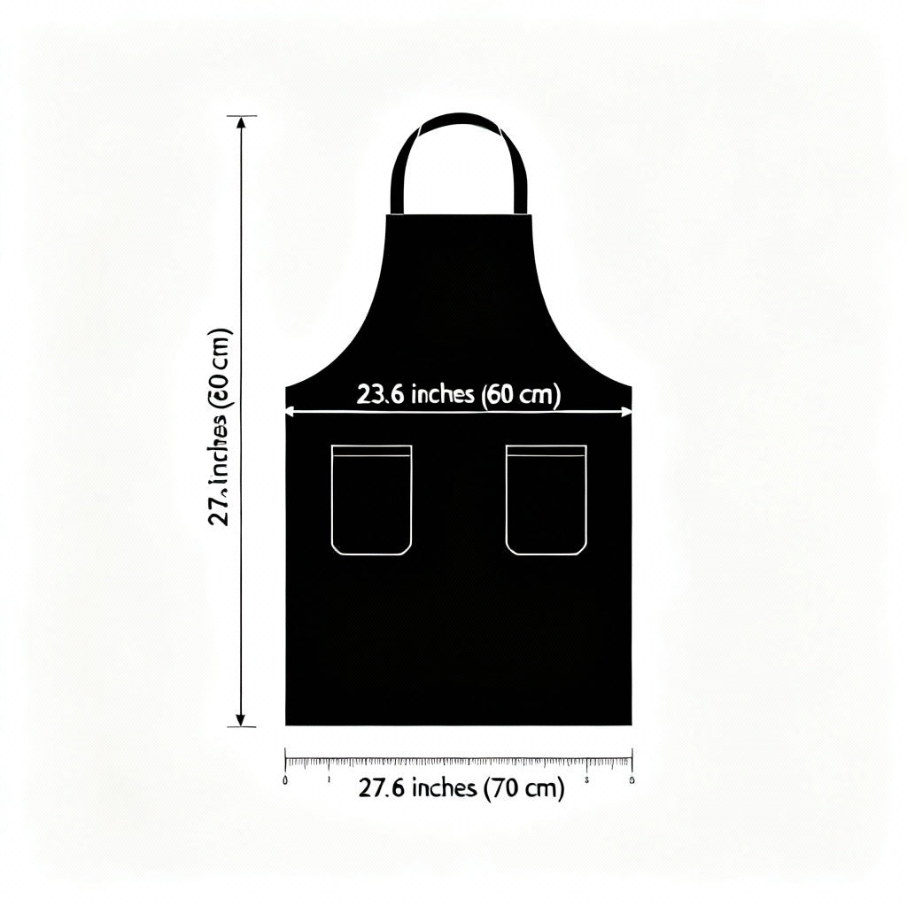 Personalized Custom Aprons For Women Men With Pockets Text Logo Picture Cooking Kitchen