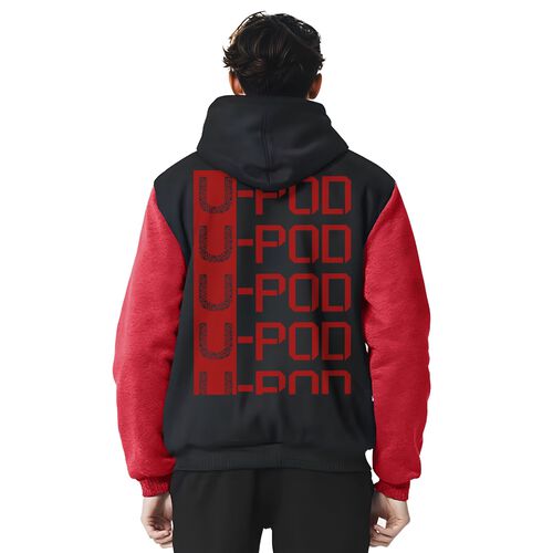 Custom Hoodies for Men Personalized Jacket Design Your Own made Sweatshirt Fleece Full Zip Winter Baseball Coat
