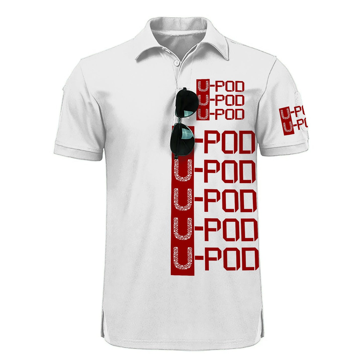 Image on Front and Back Custom Polo Bulk Customized Heavy Cotton Polo Design Your Own Personalized Polo Wit Logo Text